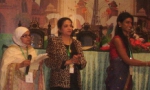Практически женская утренняя секция – вопросы контрацепции, гистероскопии, трансгендерных заболеваний, справа налево: доктор Ануджум (Dr Fozia Anujum) Пакистан, доктор Шахин (Dr Yasmeen Shaheen) Пакистан, доктор Лодх (Dr Indrani Bir Lodh) Индия, доктор Васим (Dr Tayyaba Waseem), доктор Хуссейн (Dr Uzma Hussain)