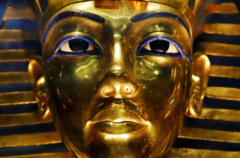 Погребальная маска Тутанхамона. Каир, Египетский музей. Фото: Виктор Солкин