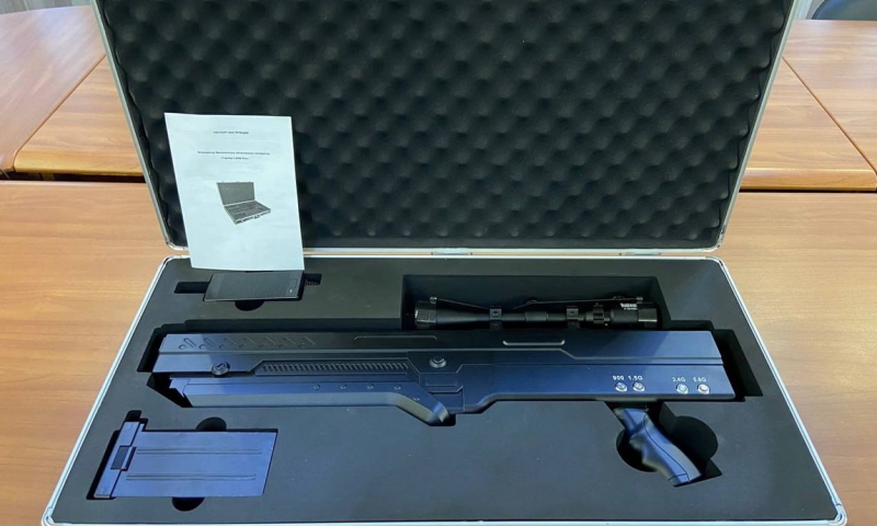 Антидроновая винтовка «Гарпия 120w Pro». Фото Фонда муниципального развития Калуги