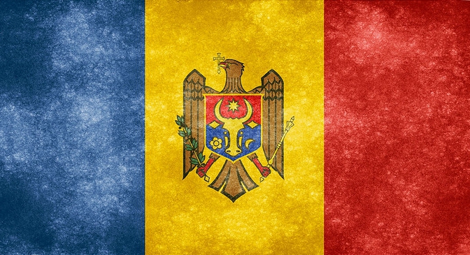 Флаг Молдавии (cc) Nicolas Raymond