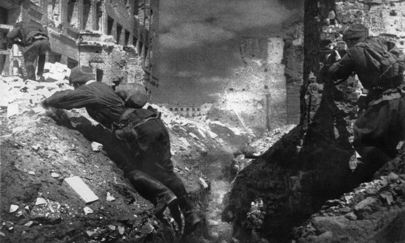 Битва за Сталинград. Автор: Георгий Зельма, ноябрь 1942
