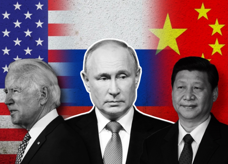 США – Россия – Китай © REX