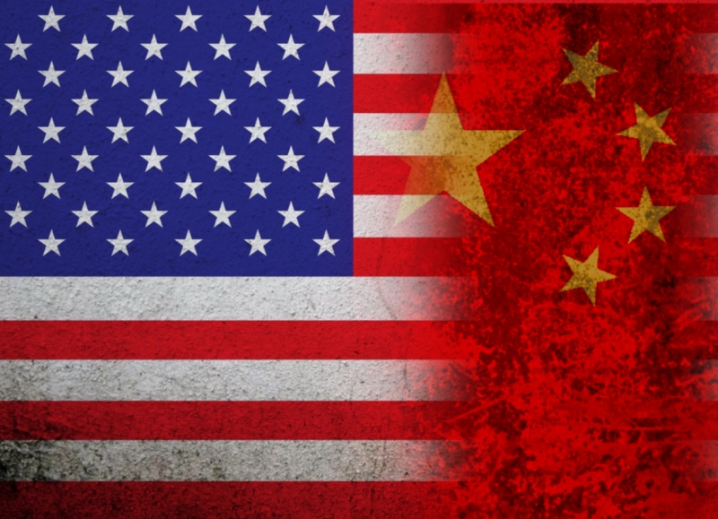 Флаги США и Китая © REX