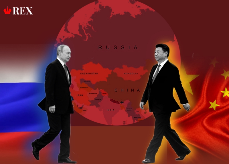 Путин и Си Цзиньпин. Союз. Иллюстрация: REX