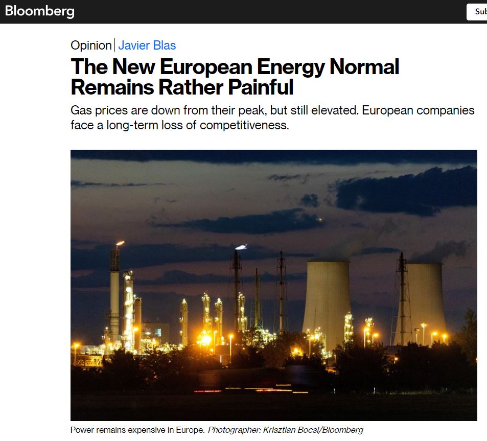 Скриншот с сайта Bloomberg.
