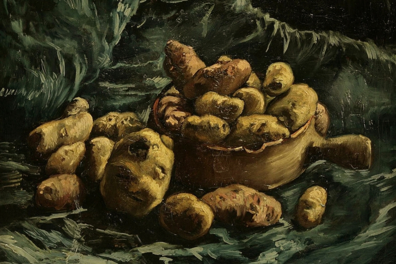 Винсент Ван Гог. Миска с картошкой. 1885