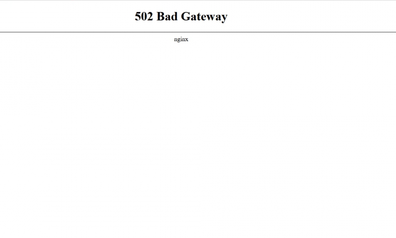 502 bad gateway que significa