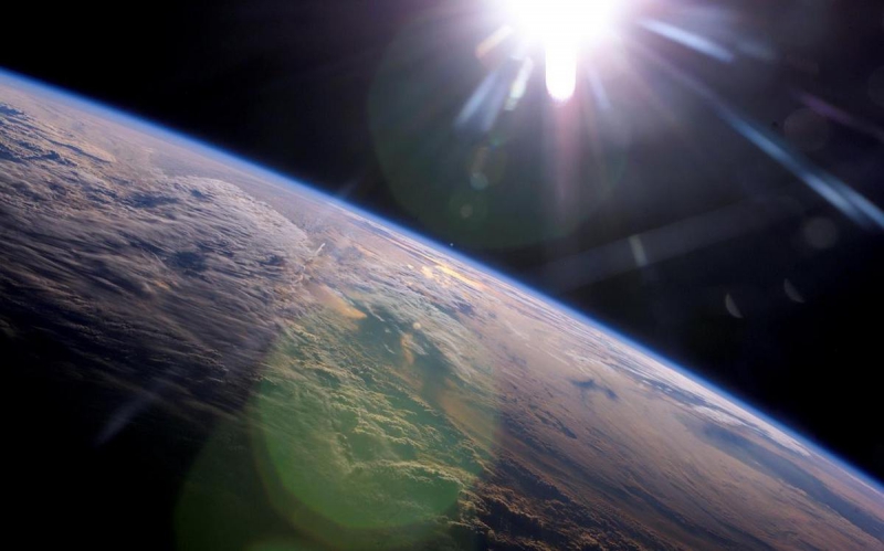 Земля, космос. Фото: NASA