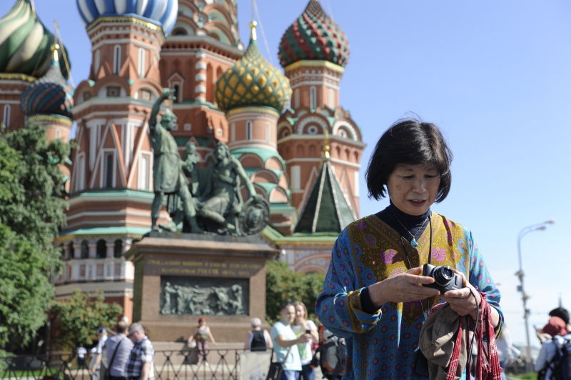 Китайский туристы. Фото: Дарья Ильина © REX
