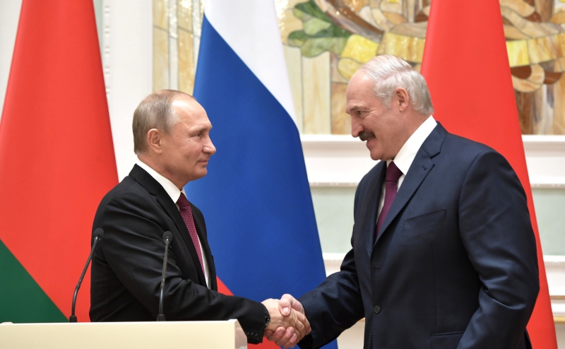 Путин и Лукашенко. Фото: kremlin.ru
