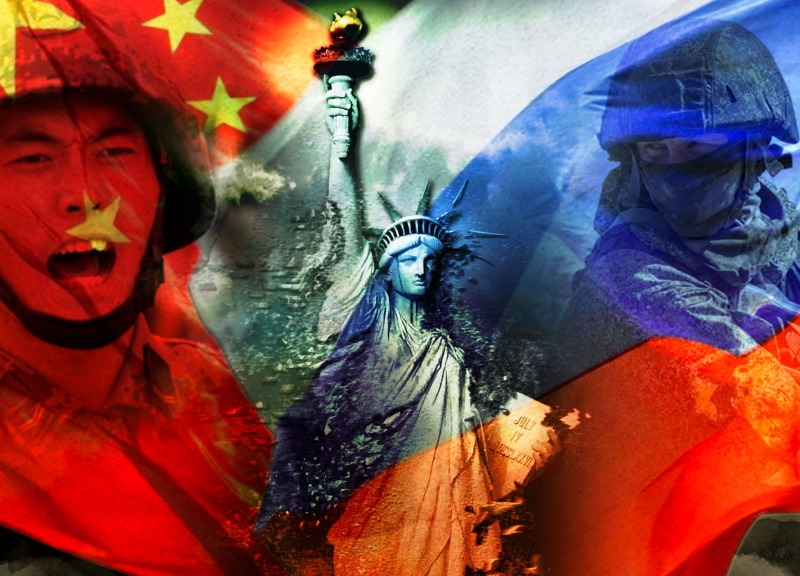 Россия, Китай, Америка. Иллюстрация: REX