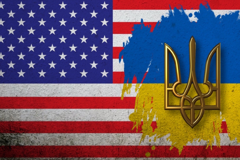 США-Украина. Иллюстрация: ИА REX