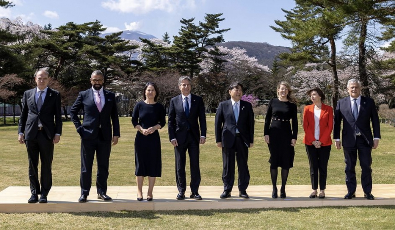 Главы МИД G7 на встрече в Японии. Auswaertiges-amt.de