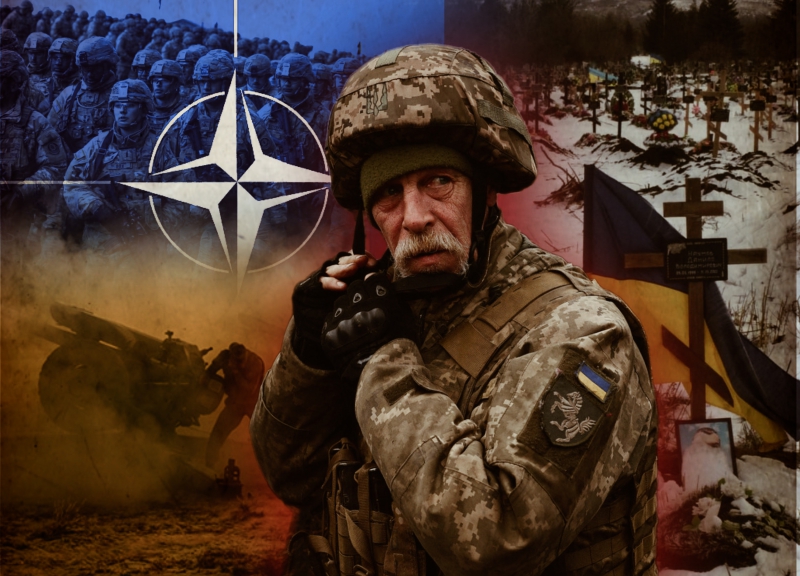 ВСУ. НАТ.  НАТО. Иллюстрация: REX