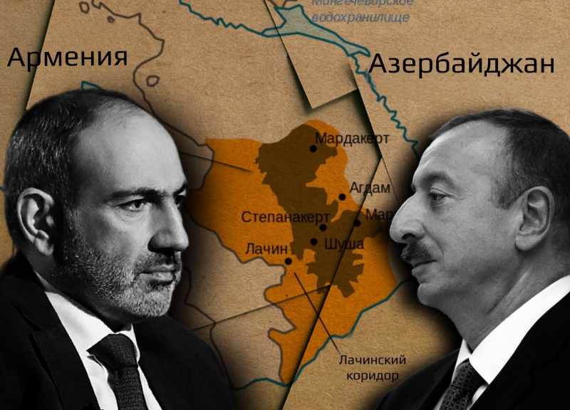 Нагорный Карабах. Пашинян и Алиев. Иллюстрация: REX