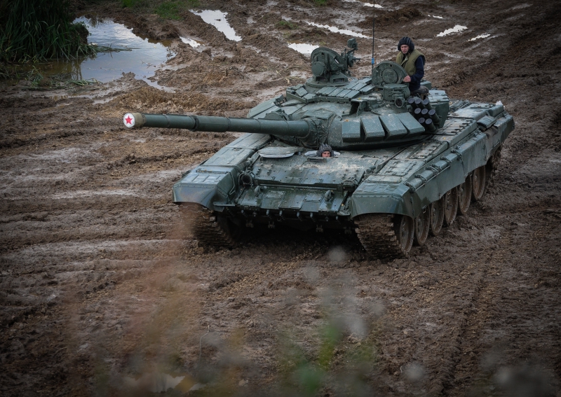 Танк. СВО. Российская армия. Фото: Дарья Ильина © REX