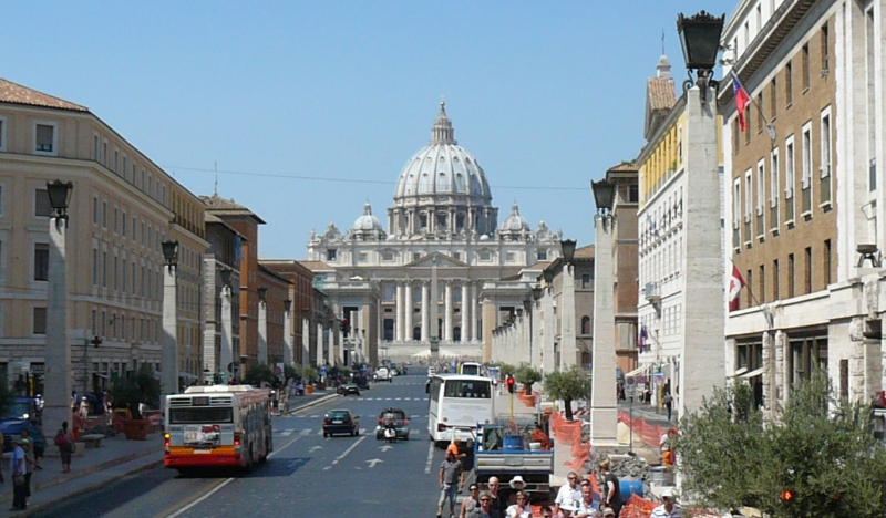 Собор и площадь святого Петра, Ватикан. Фото: REX