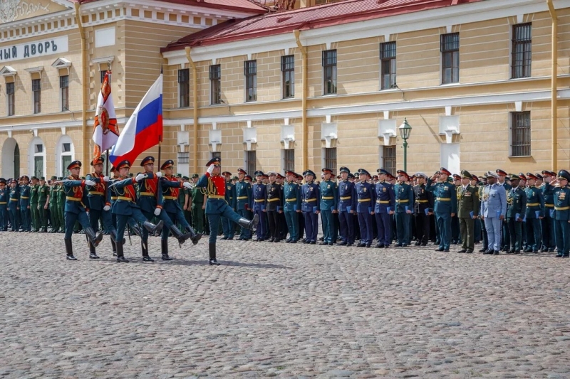 В Петербурге состоялся выпуск офицеров Военного института физической культуры