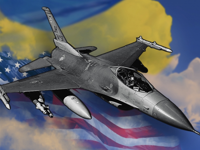 Истребитель F-16. Иллюстрация: © ИА REX