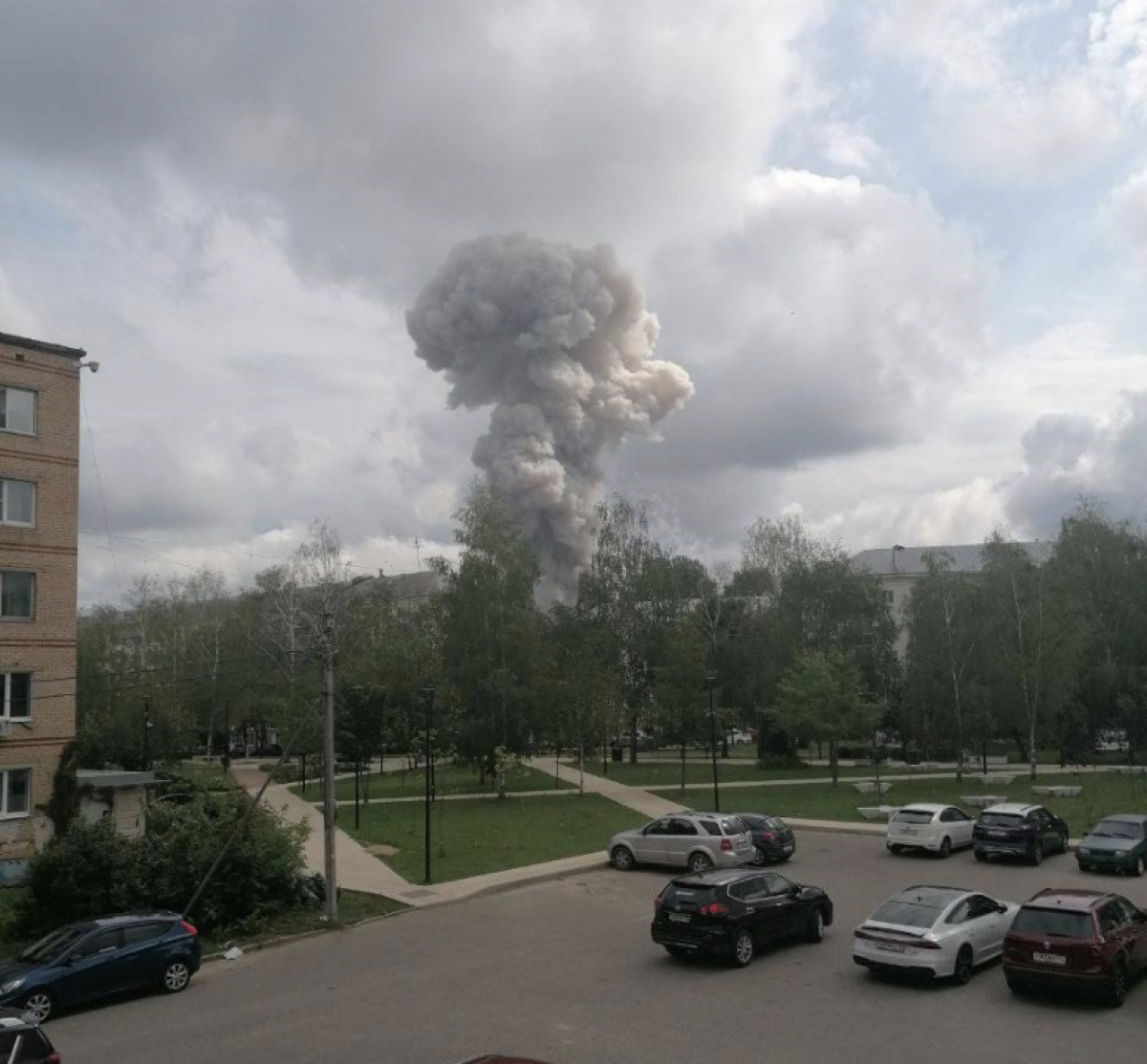 Взрыв в красногорске 22 августа