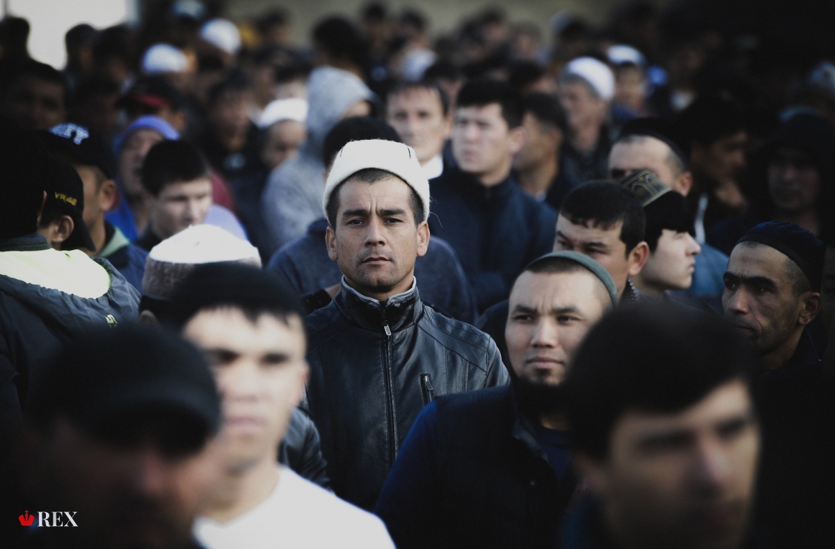 Мигранты. Фото: Дарья Ильина © REX
