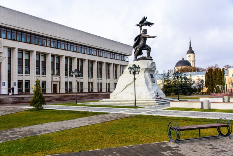 Здание областной администрации. Фото пресс-службы губернатора и правительства Калужской области.