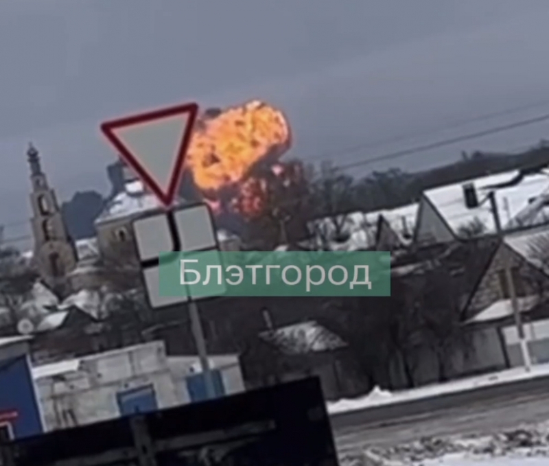 На борту разбившегося в Белгородской области военного Ил-76 было 63 человека