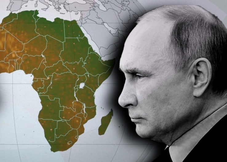 Россия и Африка © REX