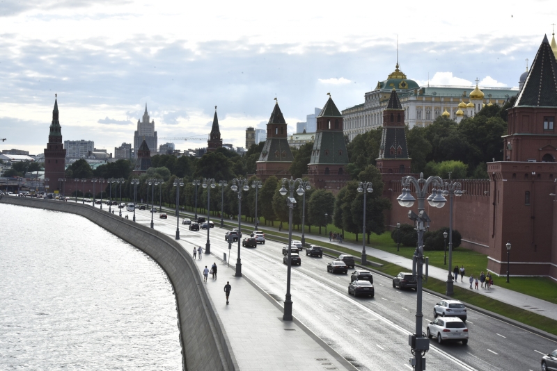 Улицы в центре Москвы перекрыли из-за инаугурации президента РФ