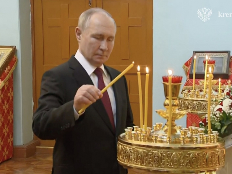 Путин посетил в Харбине храм Покрова Пресвятой Богородицы