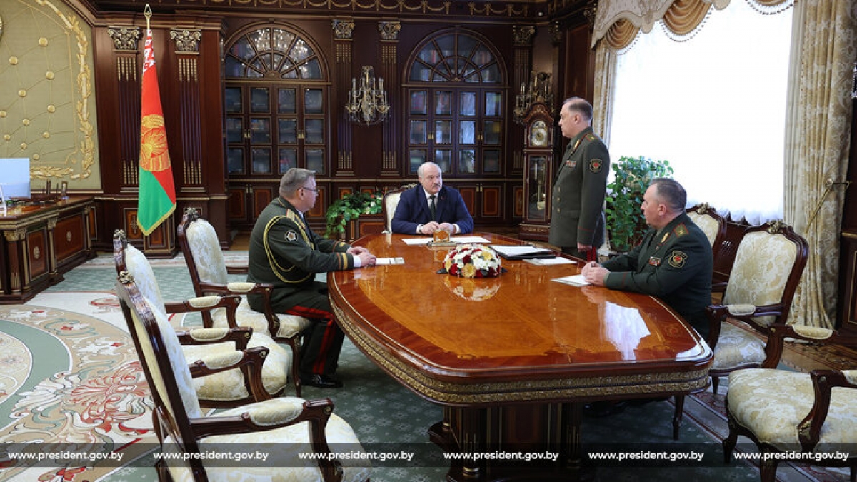 Назначен новый глава Генштаба ВС Белоруссии