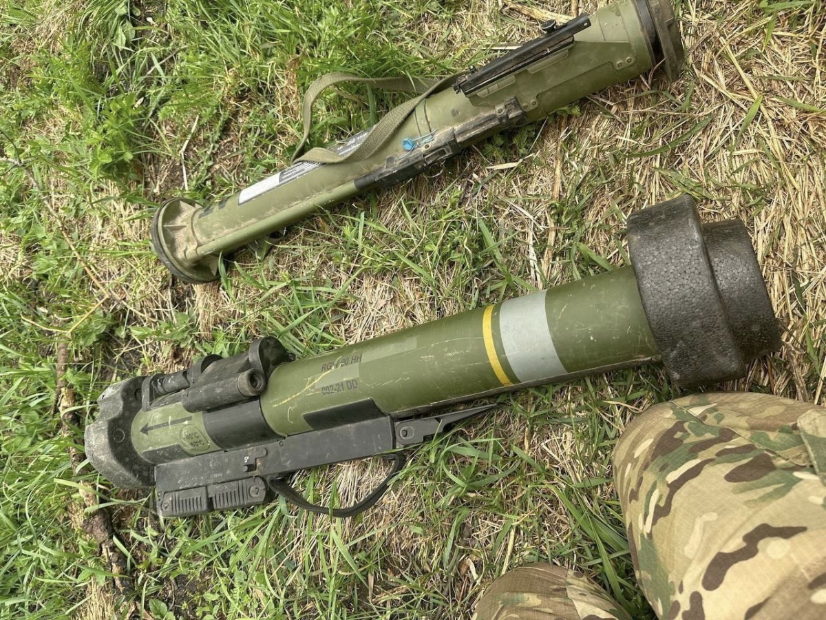В ДНР обнаружены оставленные ВСУ иностранные гранатомёты