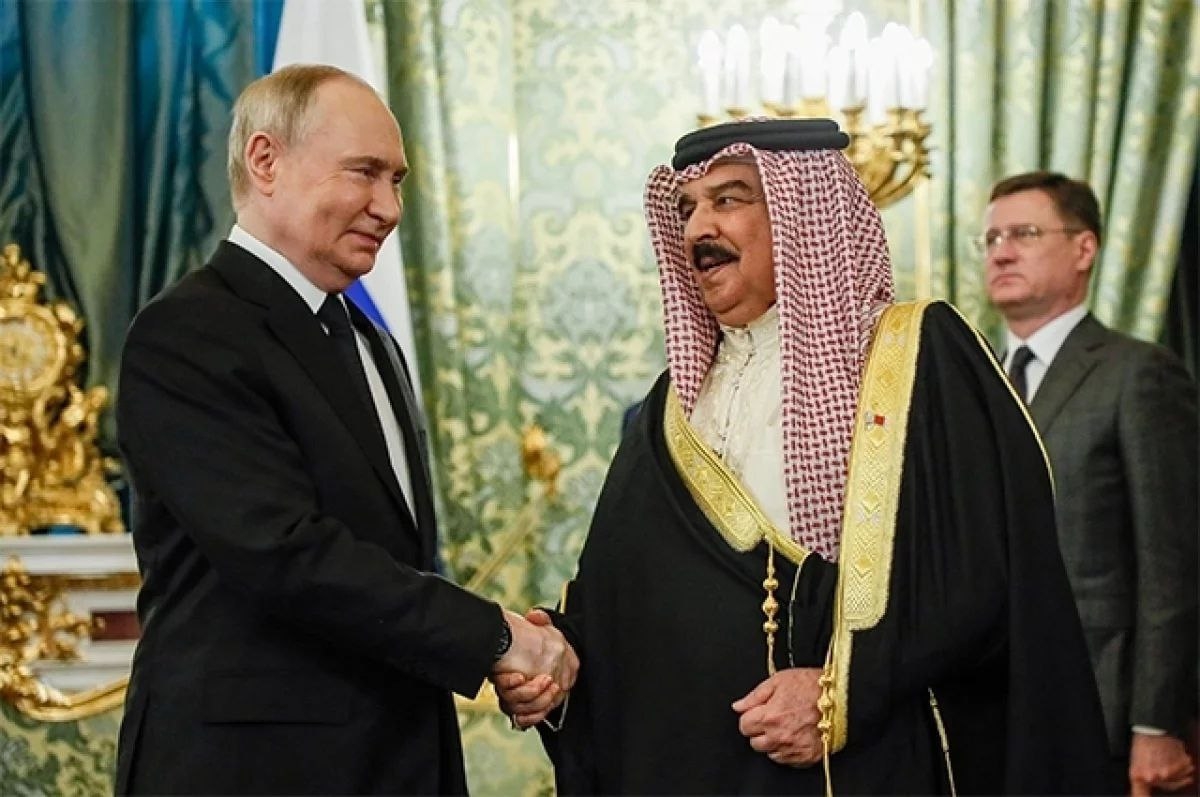 В Москве прошли переговоры президента России и короля Бахрейна