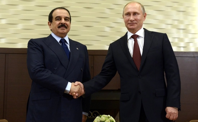 Путин проведёт переговоры с королём Бахрейна
